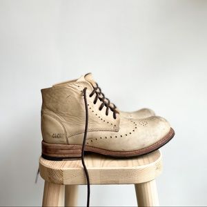 Womens Benchmade Bed Stu Brogue Ankle Boots